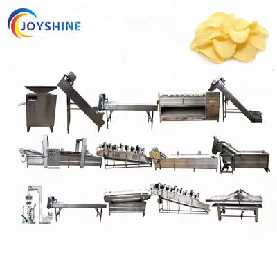 50kg/H-1000Kg/H Fully Automatic Fresh Banana Chips Production Line Plantain Chips Processing Machine